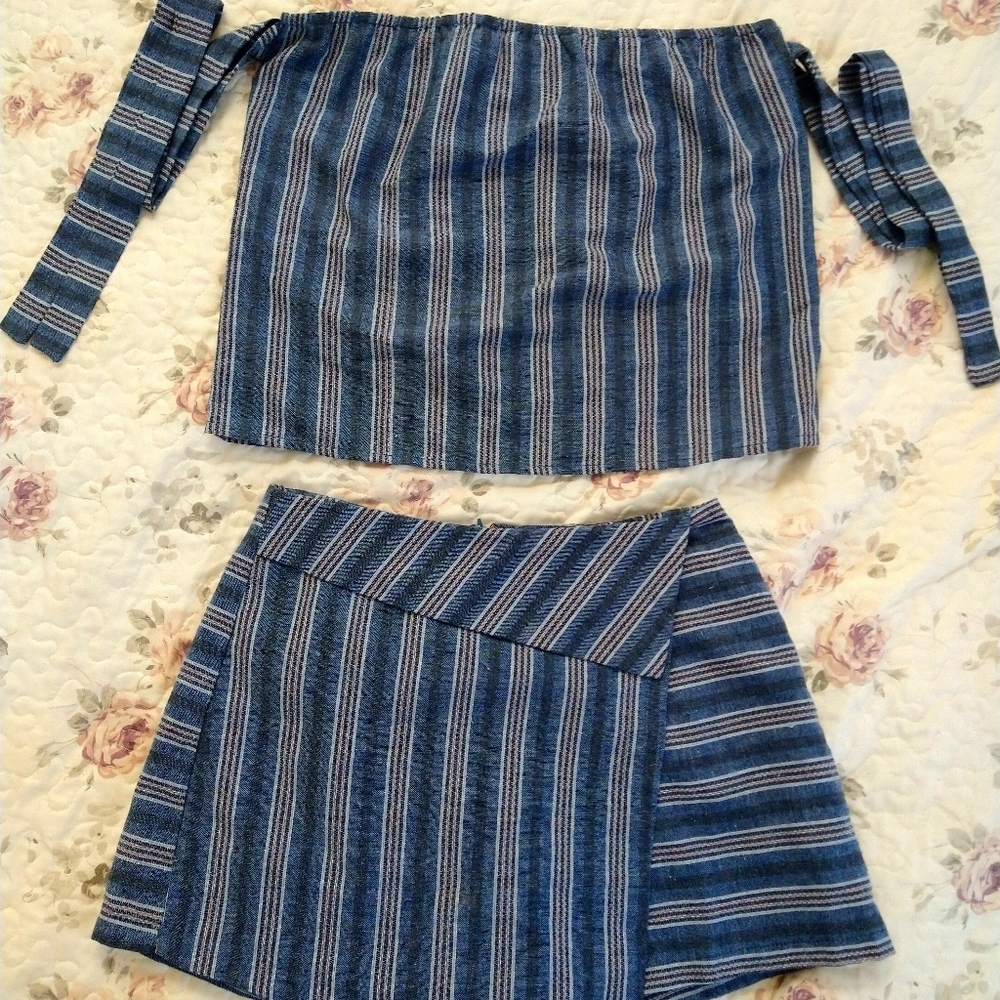 Skort and shirt two piece set
